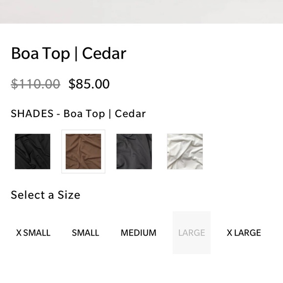 Myra Swim ‘Boa’ Top in Cedar - Picture 7 of 11